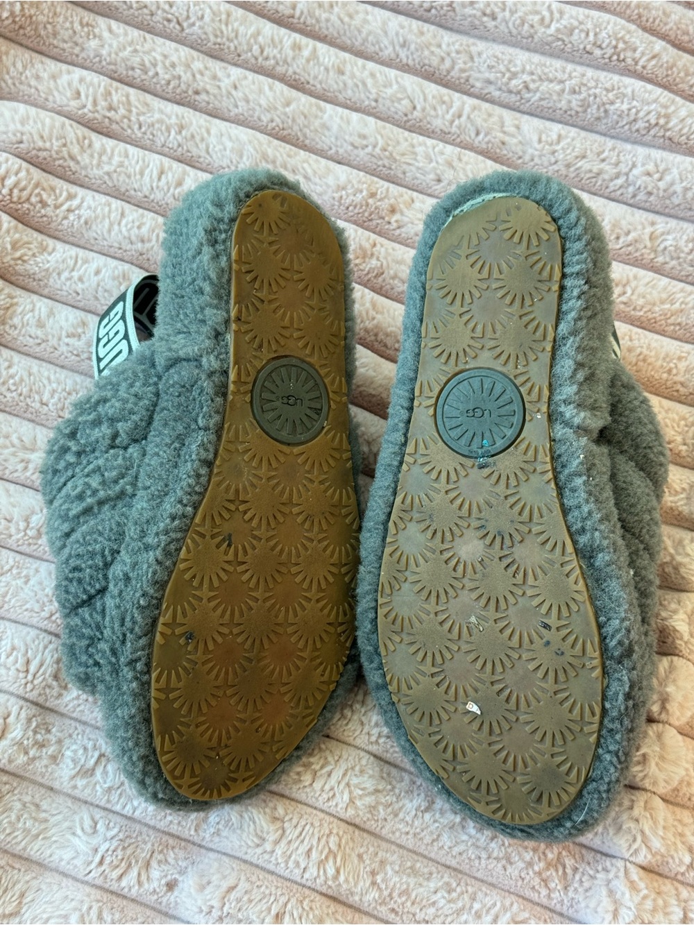 UGG Fluff Yeah Slide (Grey)